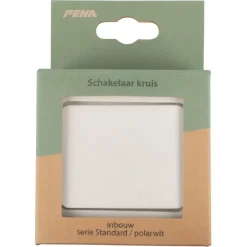PEHA Standard kruisschakelaar wit