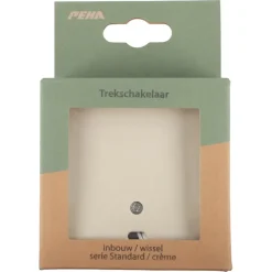 PEHA Standard trekschakelaar crème