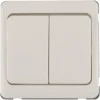 PEHA Standard wissel-wisselschakelaar wit