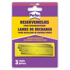 Perfax reservemessen behangafsteker