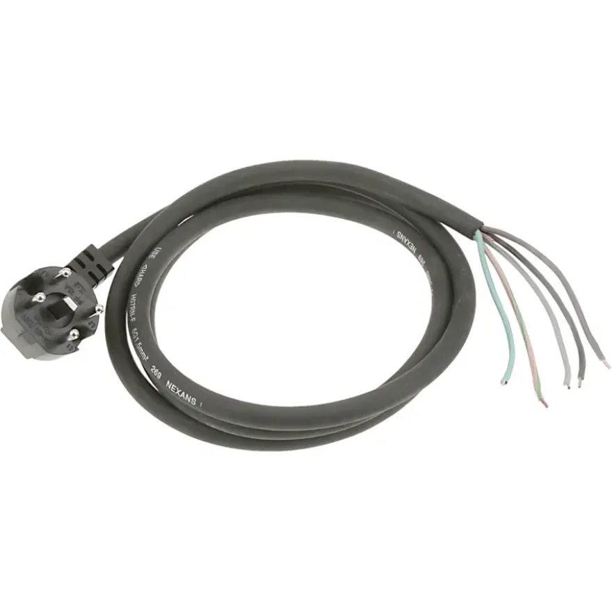 Perilex stekker haaks met snoer 2m H07RN-F 5x1.5mm²