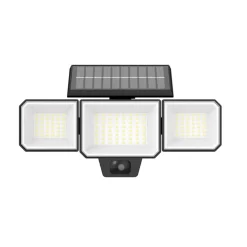 Philips solar breedstraler Nysil 9 W zwart met bewegingssensor