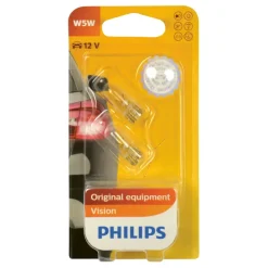 Philips autolampen W5W Vision 12961B2 2 stuks