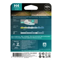 Philips autolamp H4 X-treme Vision Pro150 12342XVPB1