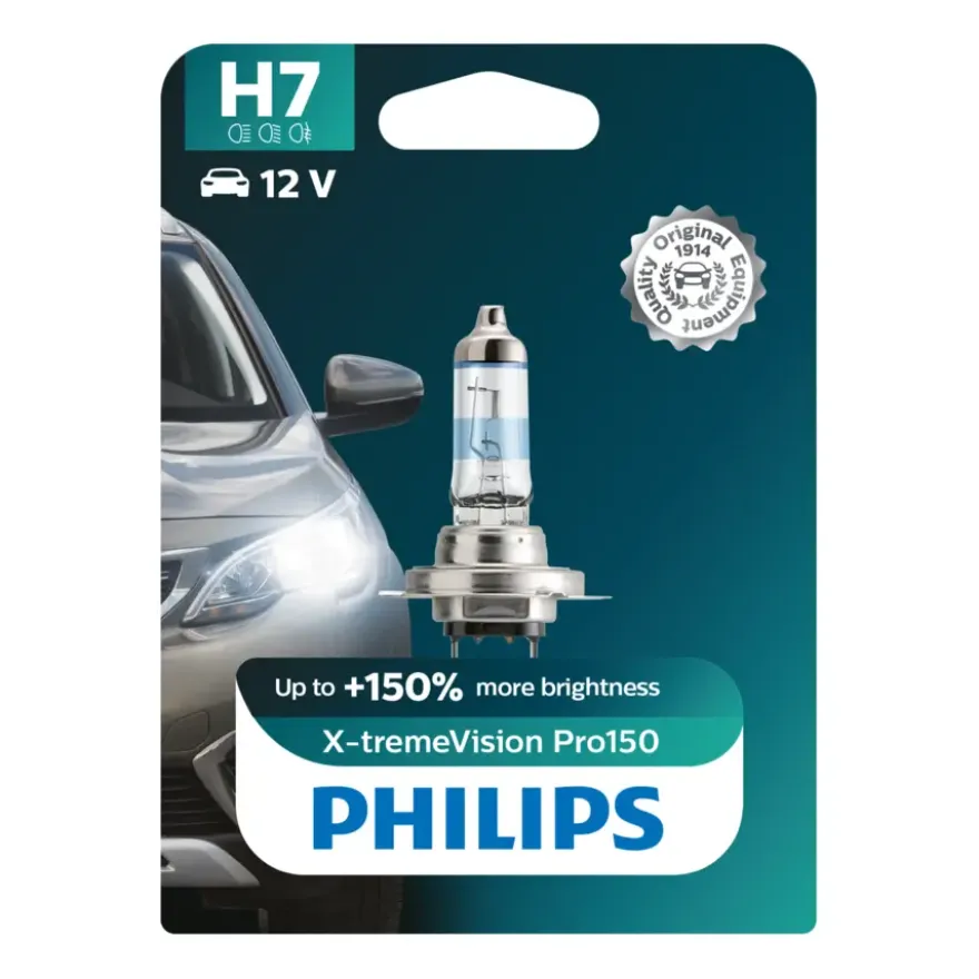 Philips autolamp H7 X-treme Vision Pro150 12972XVPB1