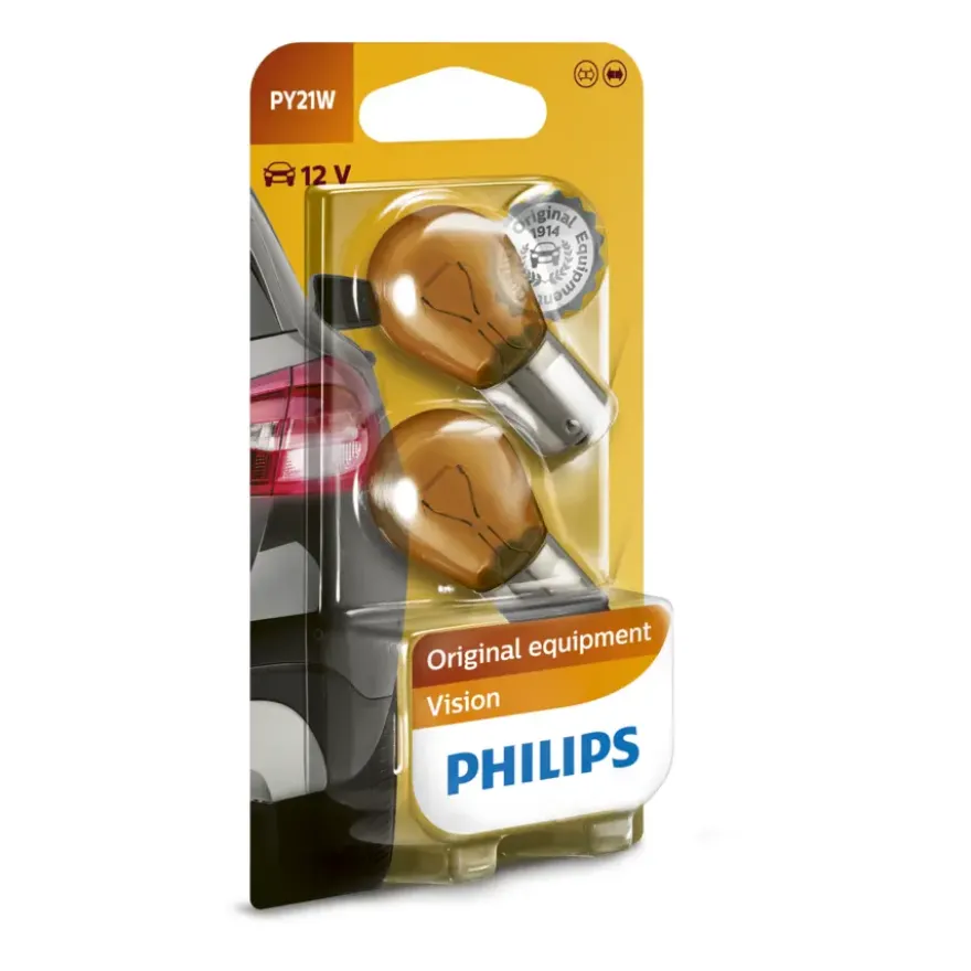 Philips autolamp PY21W Vision 12496NAB2