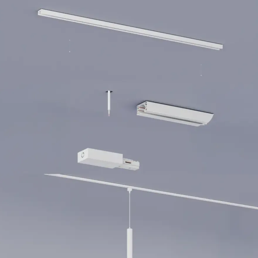 Philips EasyLink hanglamp adapter connector railverlichting wit