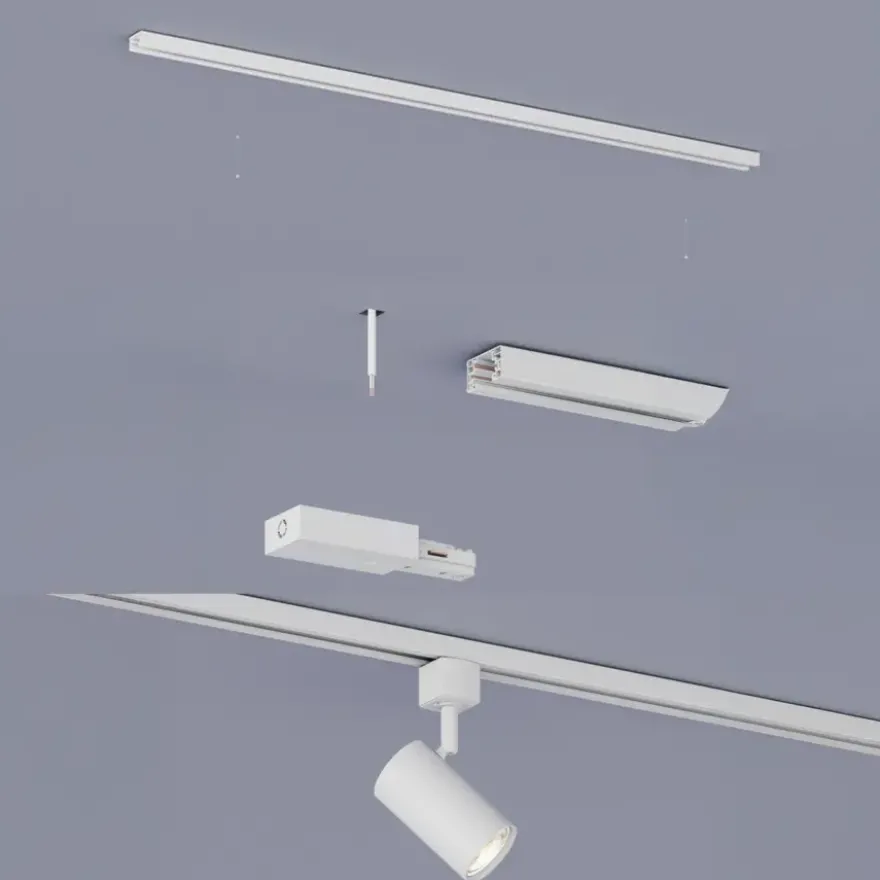 Philips EasyLink I-vormige connector railverlichting wit