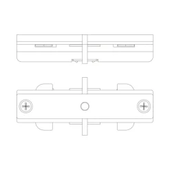 Philips EasyLink I-vormige connector railverlichting wit
