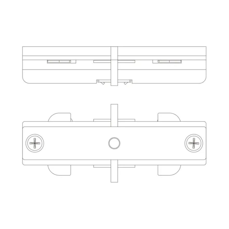 Philips EasyLink I-vormige connector railverlichting wit