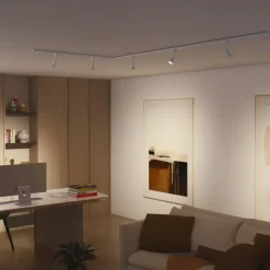Philips EasyLink L-vormige connector rechtse hoek railverlichting wit