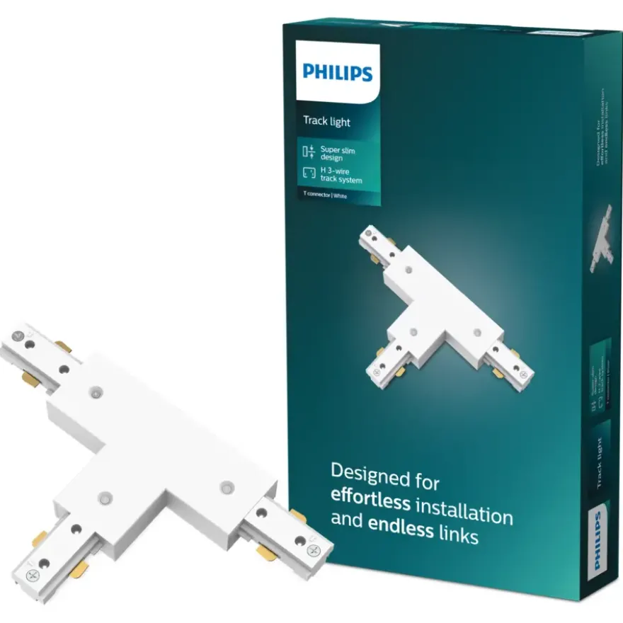 Philips EasyLink T-vormige connector railverlichting wit