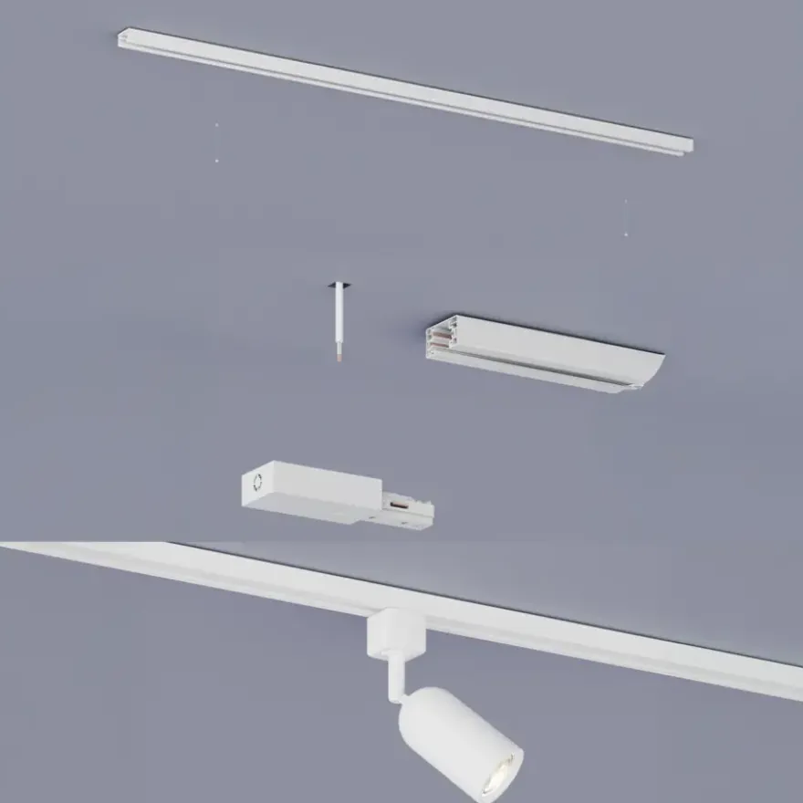 Philips EasyLink T-vormige connector railverlichting wit