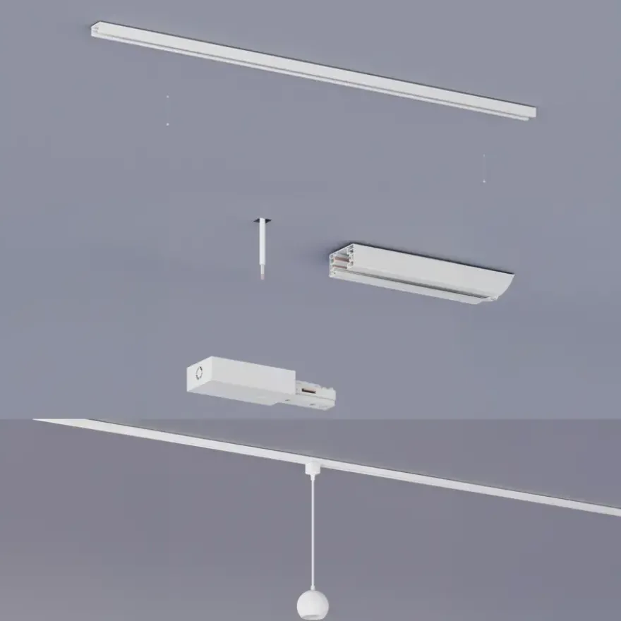Philips EasyLink X-vormige conector railverlichting wit