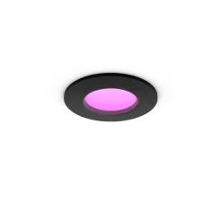 Philips Hue inbouwspot zwart Ø90mm