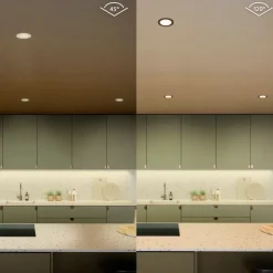 Philips Hue inbouwspot zwart Ø90mm
