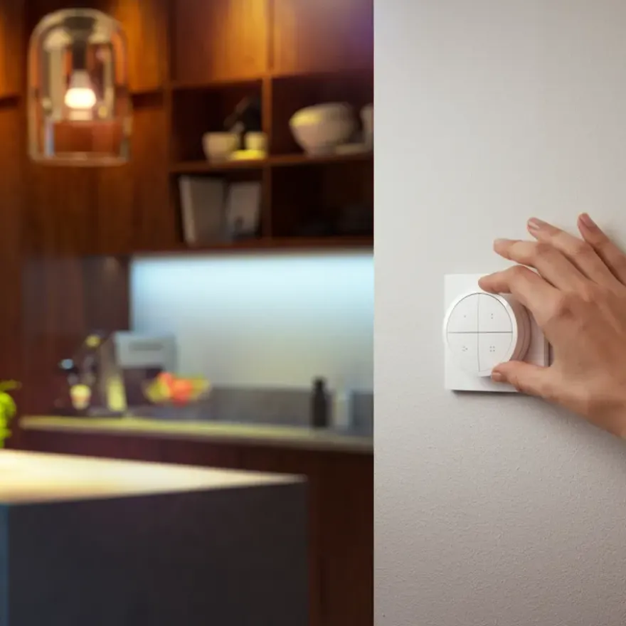 Philips Hue Tap dial switch draaischakelaar wit