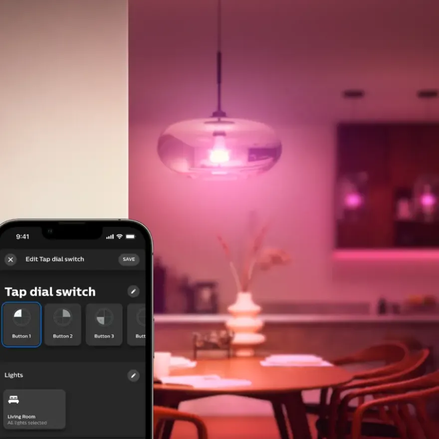 Philips Hue Tap dial switch draaischakelaar wit