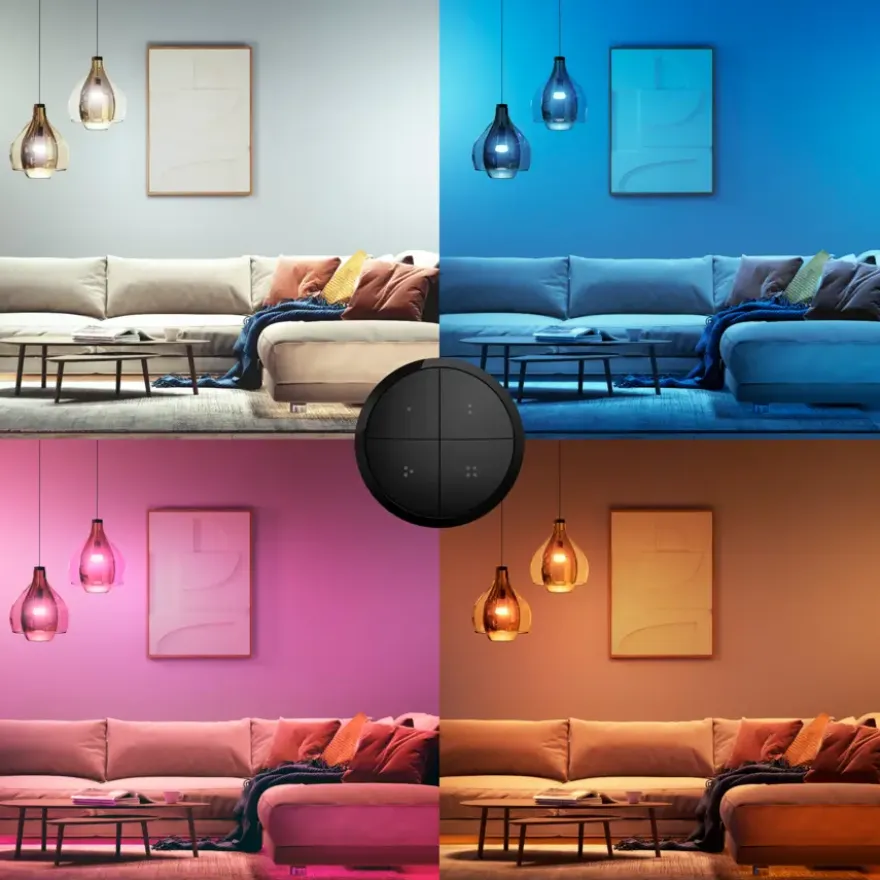 Philips Hue Tap dial switch draaischakelaar zwart