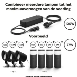 Philips Hue voedingskabel voor buiten 100W