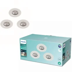 Philips inbouwspot Dive 3x5W White