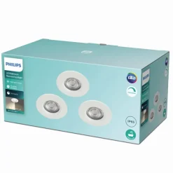 Philips inbouwspot Dive 3x5W White