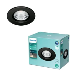Philips inbouwspot Dive zwart 5,5W IP65