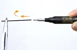 Pica 150/40 Markeerstift voor diepe gaten rood