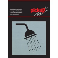 Pickup Alu Picto douche 80x80 mm