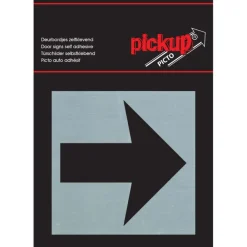 Pickup Alu Picto pijl 8x8 cm