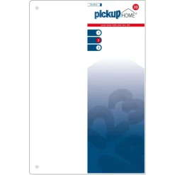 Pickup 3D Home plaat wit acrylaat 3 mm 30 x 20 cm