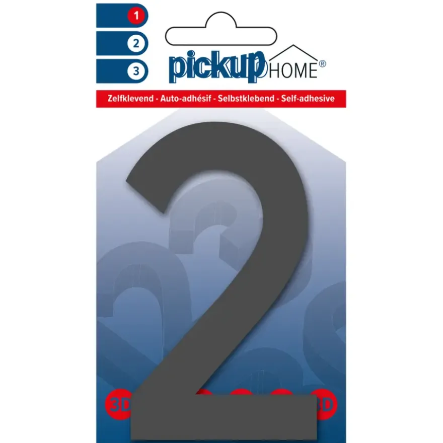 Pickup 3D Home zelfklevend Rio 100 grijs 2