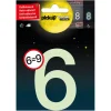Pickup Glow in the dark Huisnummer 6=9 7,5 cm