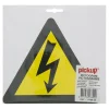Pickup pictogram Gevaar voor Elektrische Spanning 20x20 cm