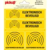 Pickup Pictogram Vinyl 15x15cm 4 op 1 Electronisch beveiligd