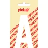Pickup plakletter A wit mat 90 mm