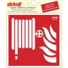 Pickup sticker blusslang 15x15 cm