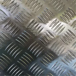 Plaat aluminium traan 500x250x1.5mm