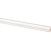 Plafondlijst grenen wit gegrond 16x16 mm lengte 270 cm