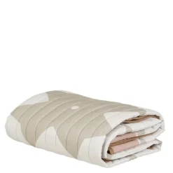 Plaid beige folklore - l180xb130cm