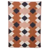 Plaid bruin folklore - l180xb130cm