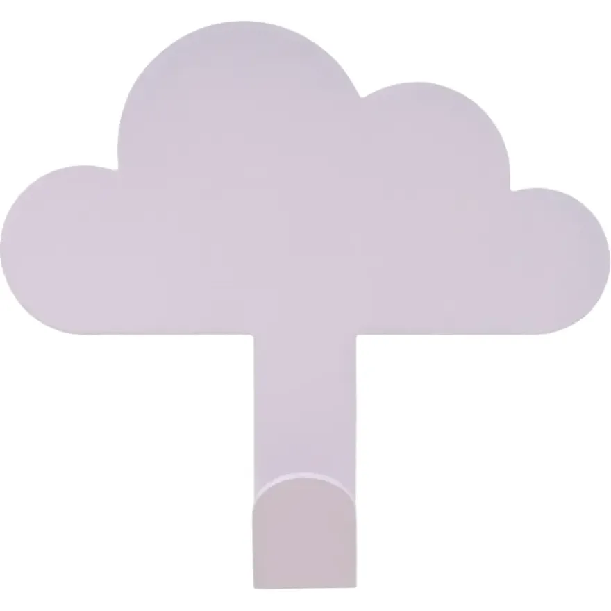 Plakhaak enkel Cloudy roze ijzer
