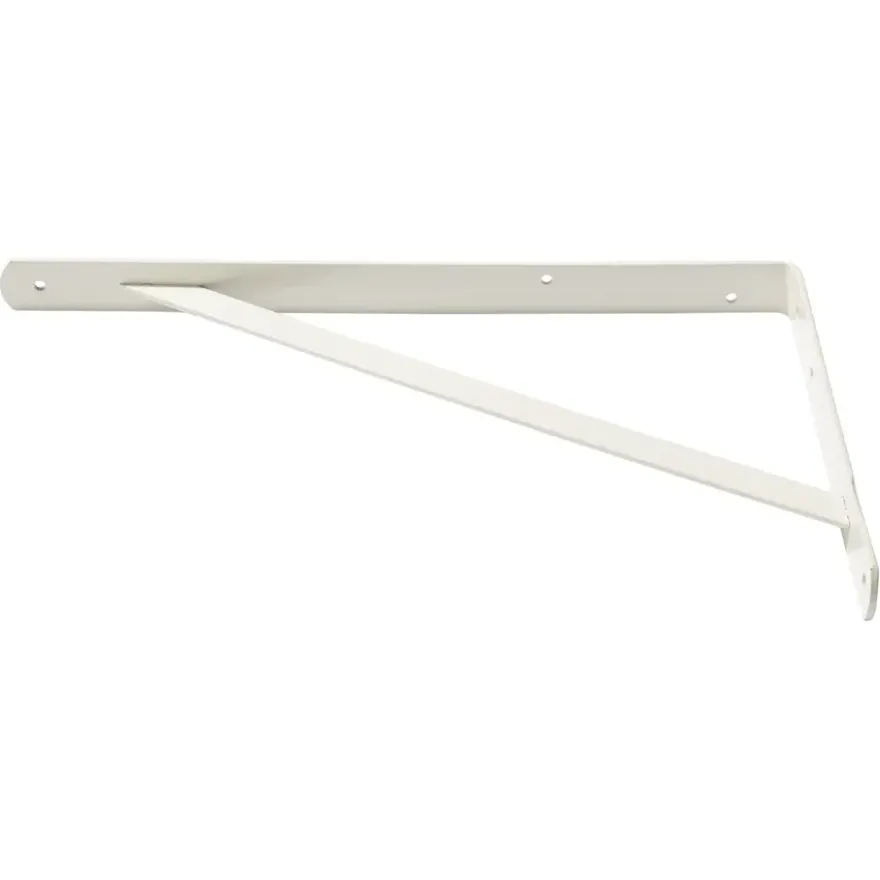Plankdrager industrieel wit 20x30 cm