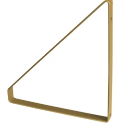 Plankdrager messing metaal 2 stuks
