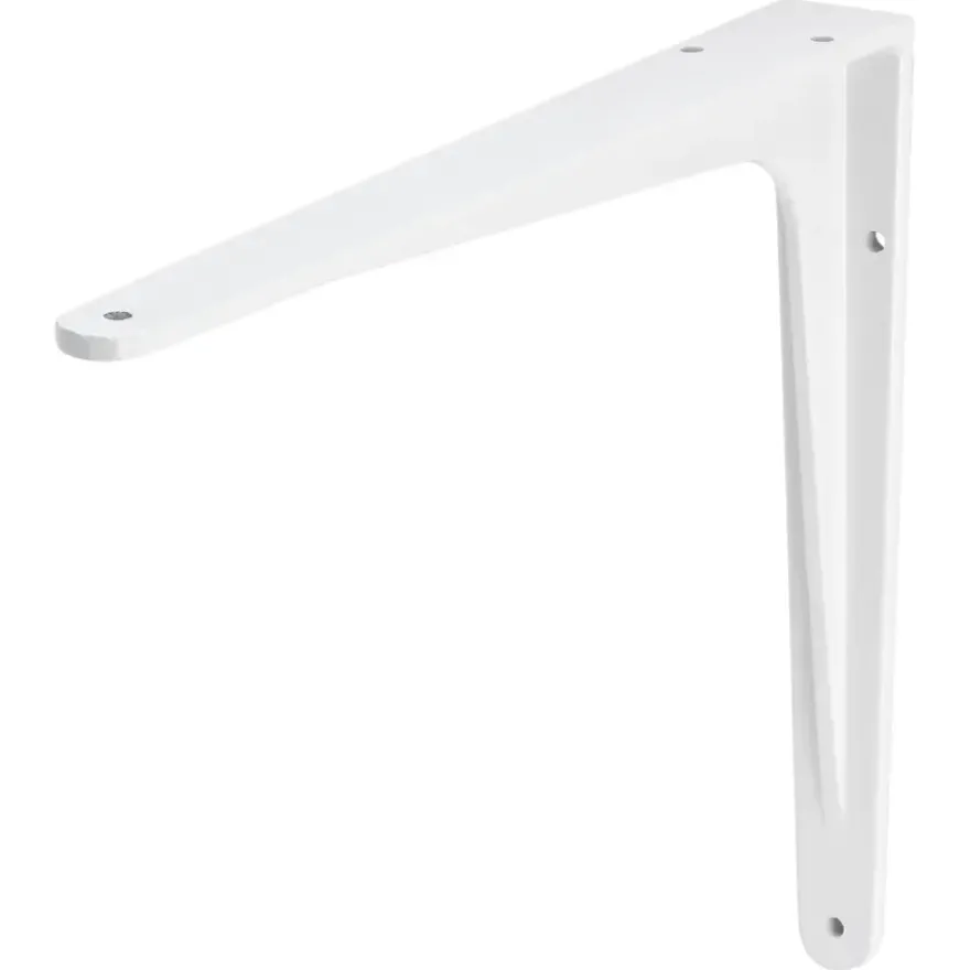 Plankdrager model 13 zwart aluminium 25x30 cm