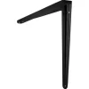 Plankdrager model 13 zwart aluminium 35x40 cm