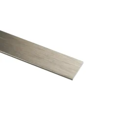 Plat profiel aluminium titanium 30x2x1000mm