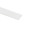 Platprofiel aluminium wit 30x2x1000 mm
