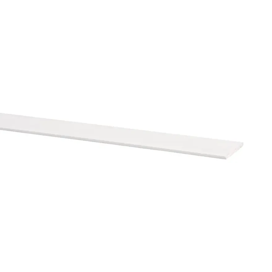 Platstaf 2600 x 30mm wit