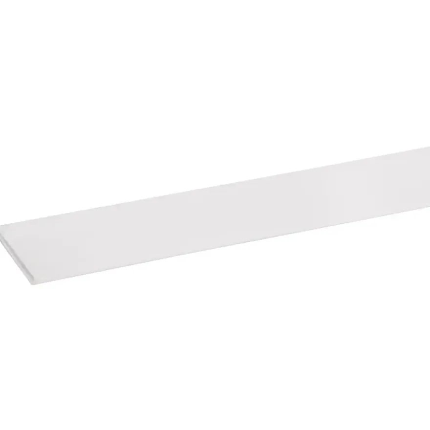 Platstaf 2600 x 30mm wit